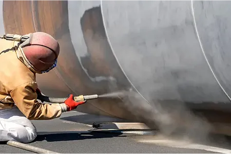 Sandblasting gallery